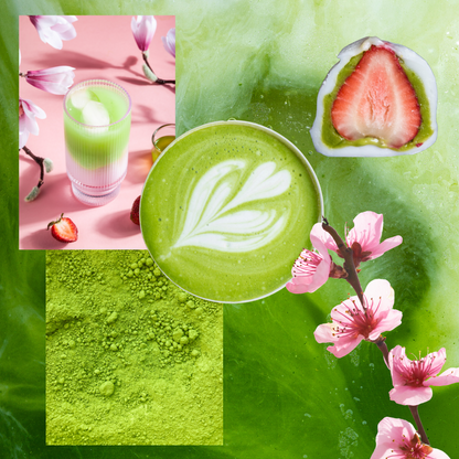 Matcha strawberry
