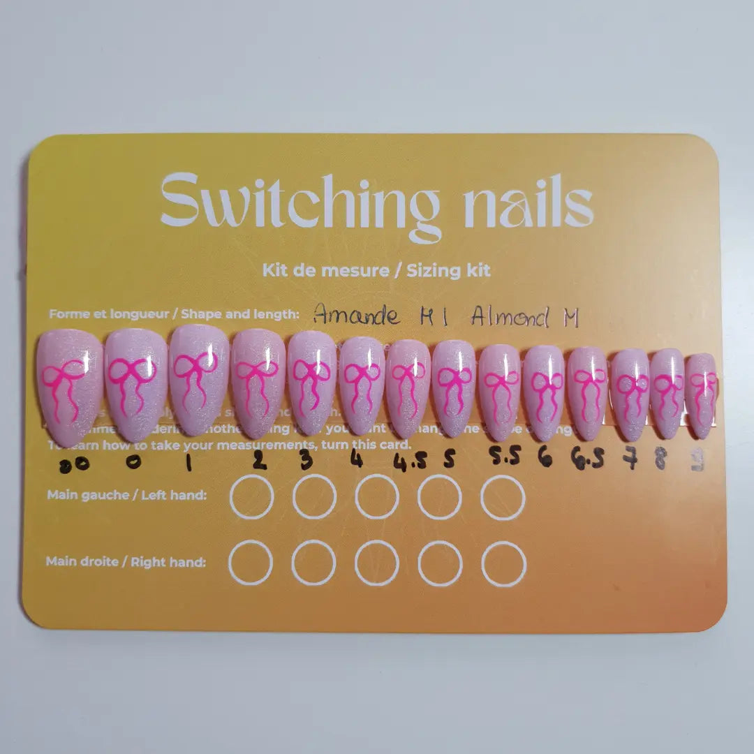 Pink ribbon set photo 1