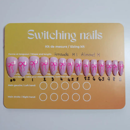 Pink ribbon set photo 1