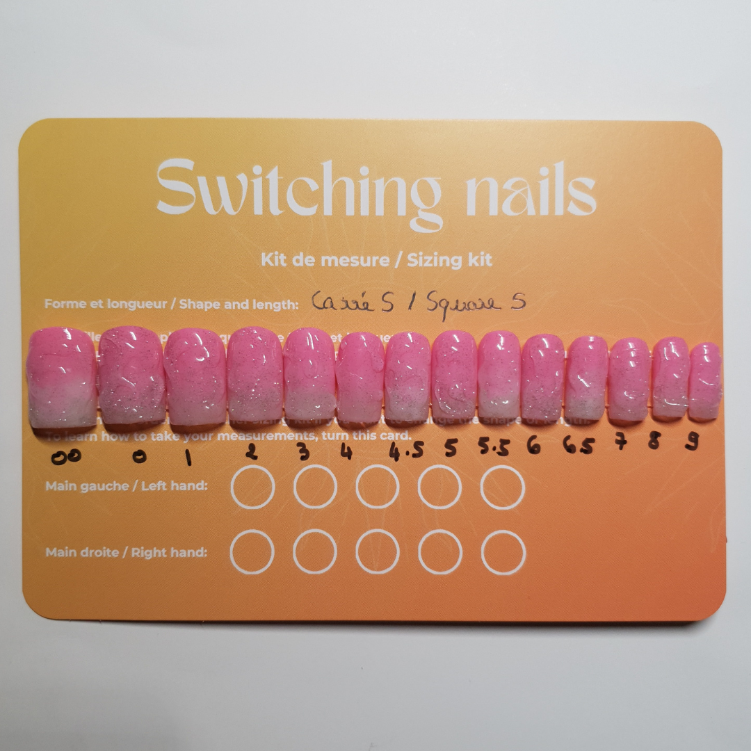 Sparkling pink set photo 1