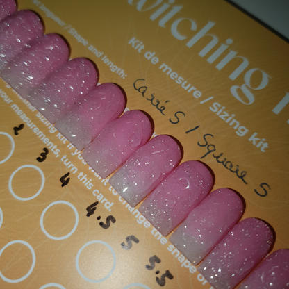 Sparkling pink set photo 3