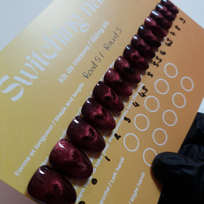 Ready to wear CAT-EYE sizing kit