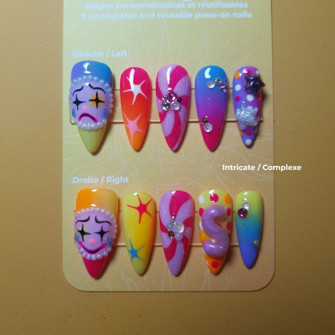 Custom press-on nails example 3