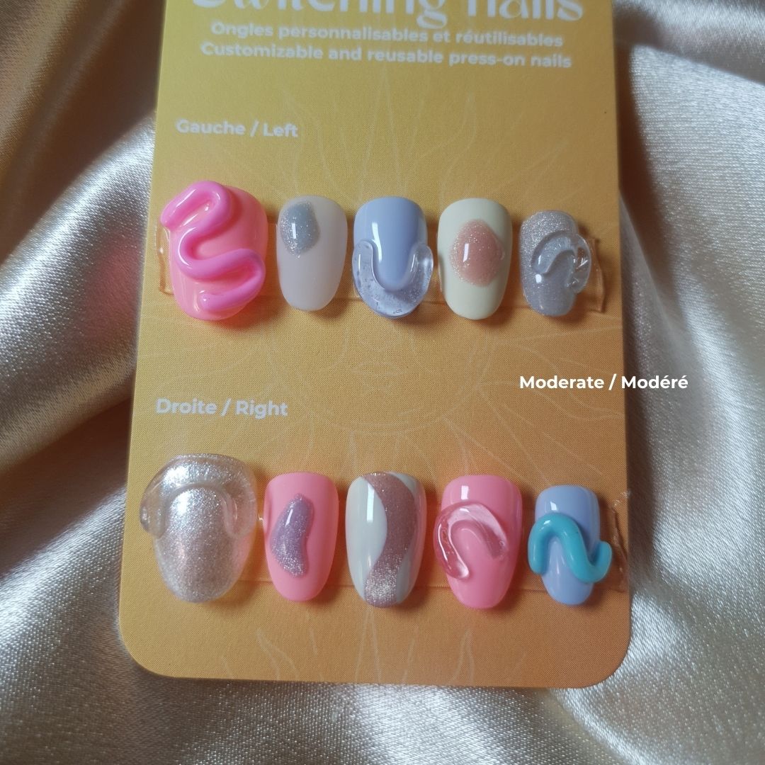 Custom press-on nails example 6