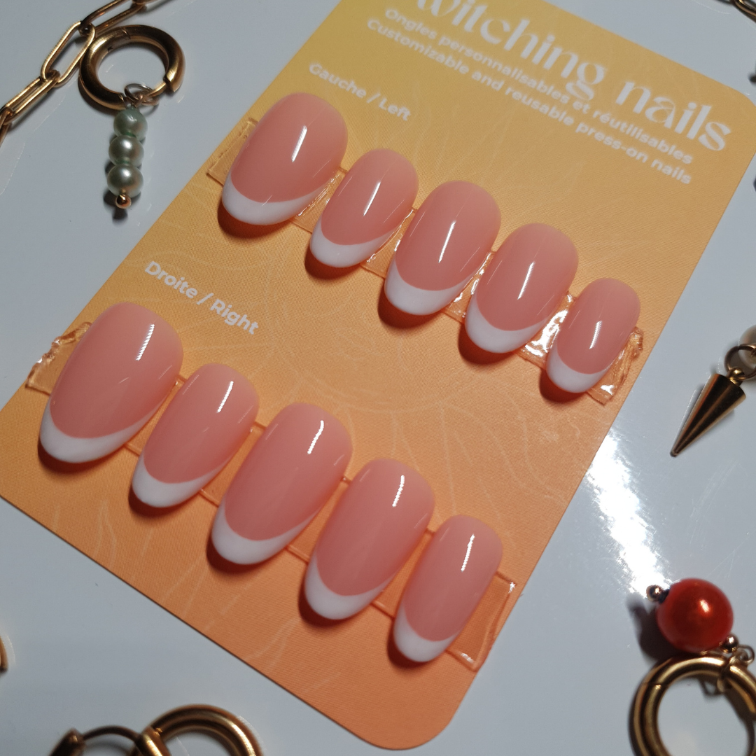 French press-on nails 4